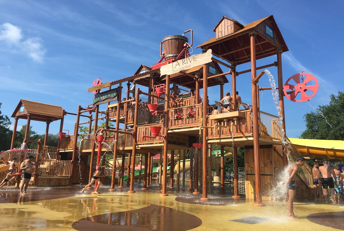 La Rive campsite water slides