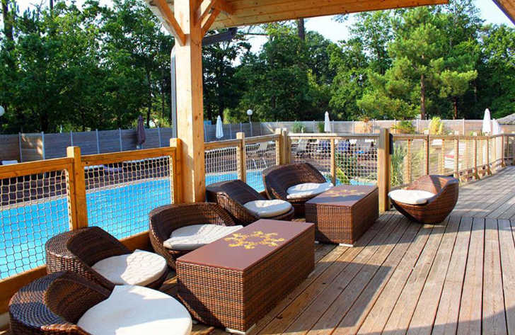 Camping Domaine de Soulac Seating