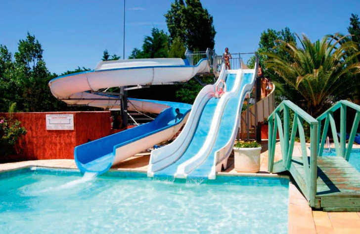 Camping Le Cap Agathois Pool Slides