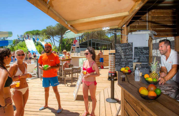 Camping le Castellas Bar Restaurant