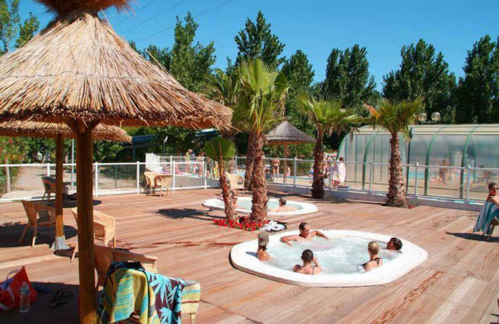 Campsite le Clos Virgile Jacuzzi