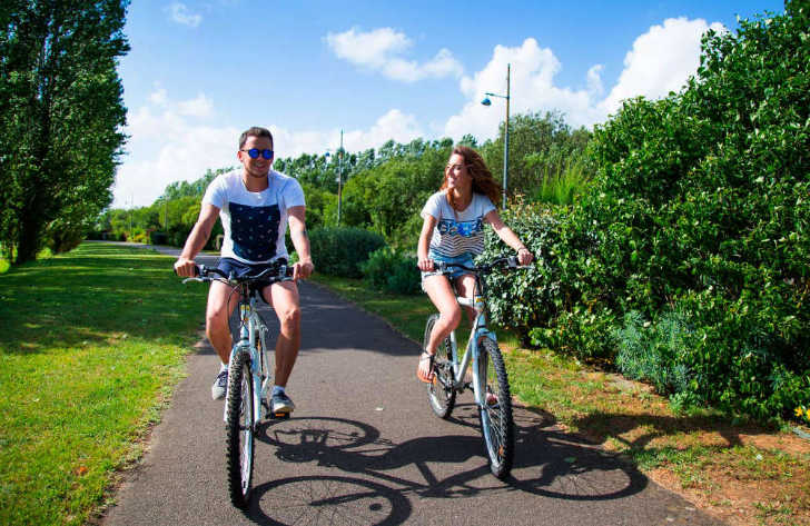 Campsite les Almadies Cycling