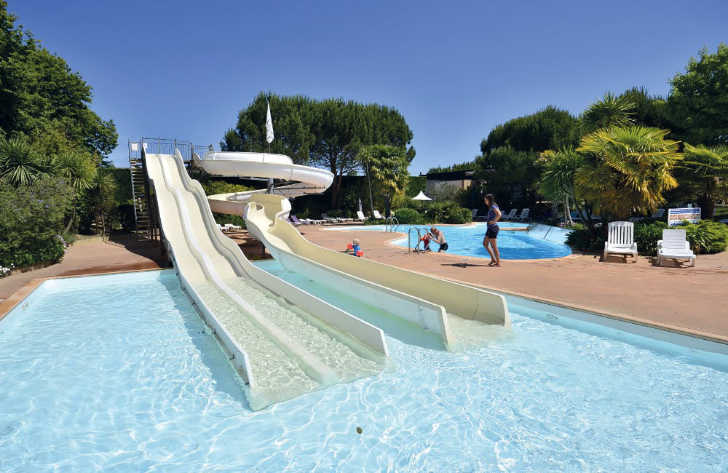 Chateau de Galinee Pool Slides