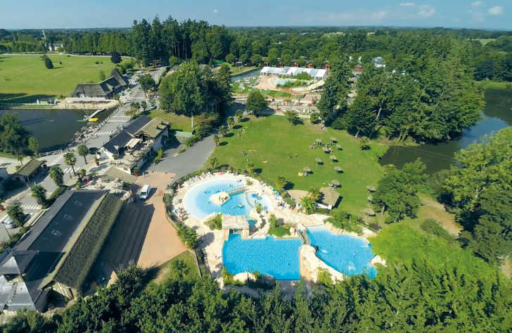 Domaine des Ormes Ariel View