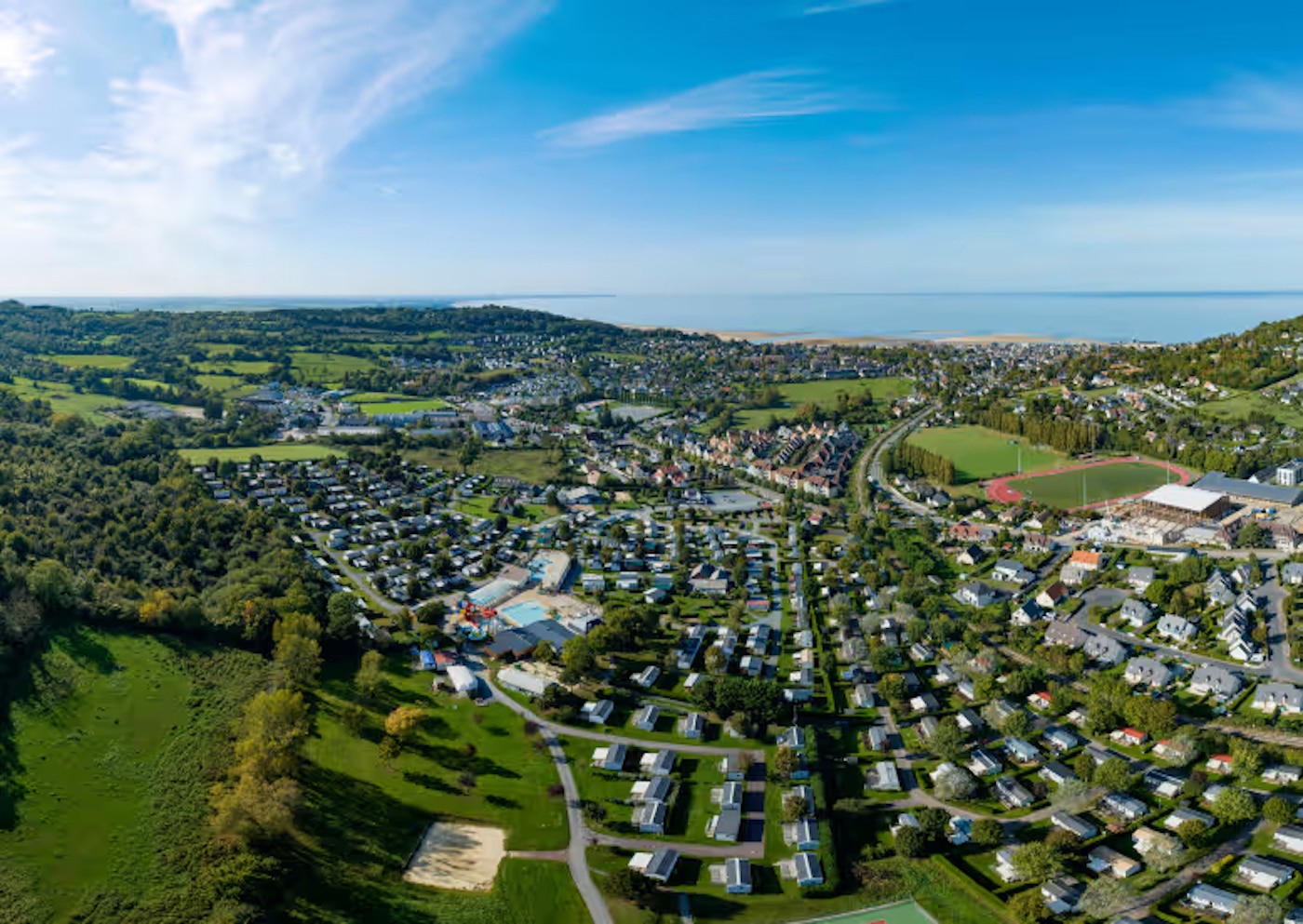 La Vallee Campsite Overview