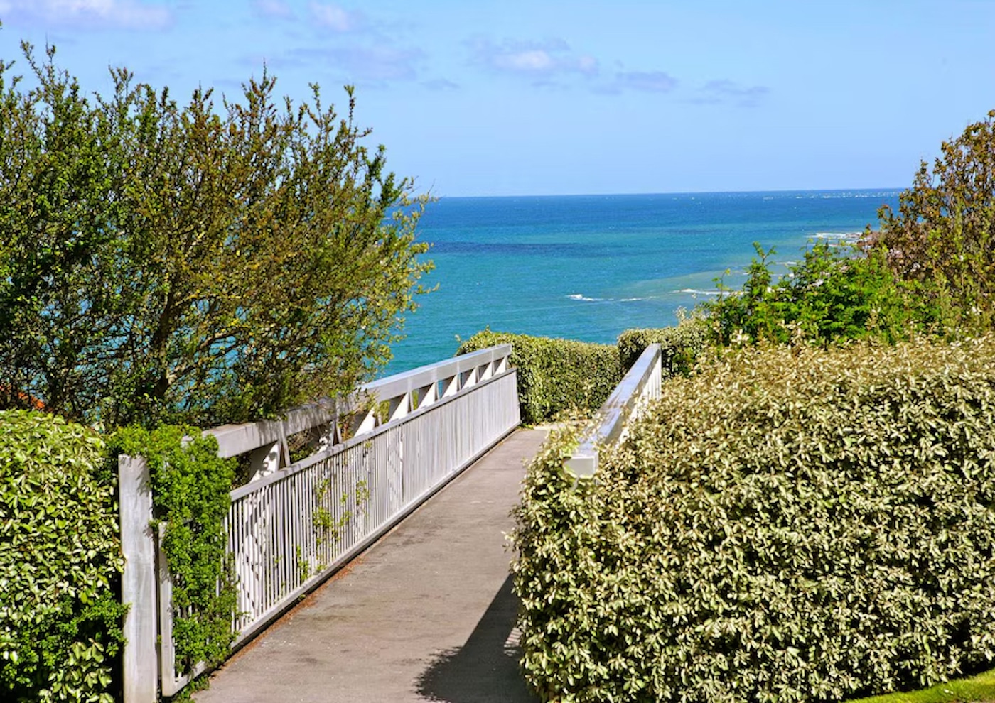 Sea View from L'Ande du Brick campsite