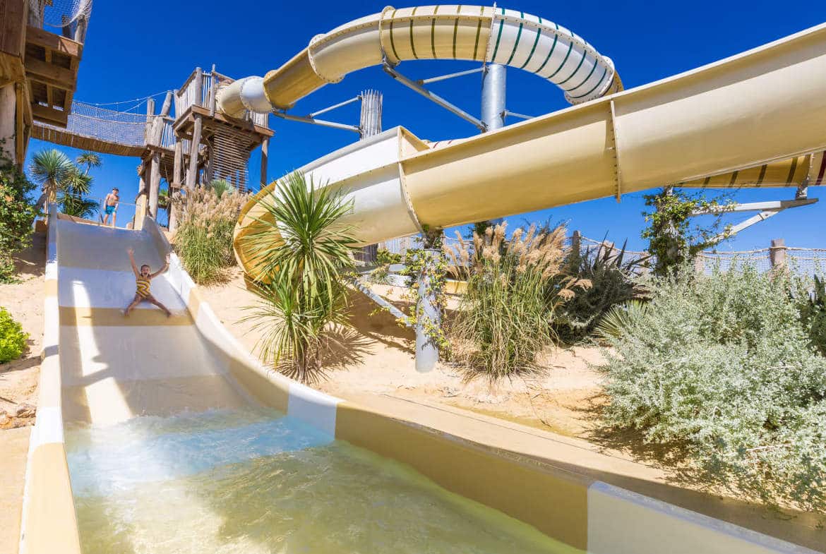 Le Serignan Plage Water Slides